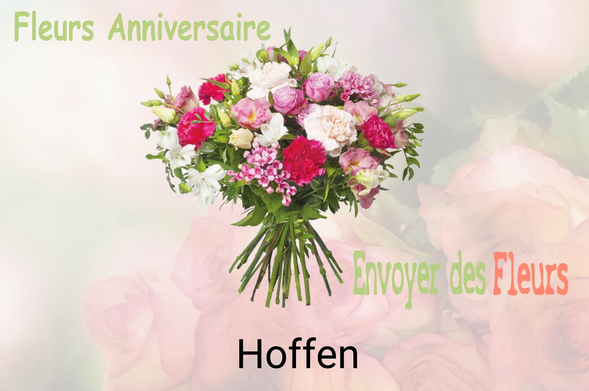 Bouquet de fleurs d’anniversaire livré à Hoffen